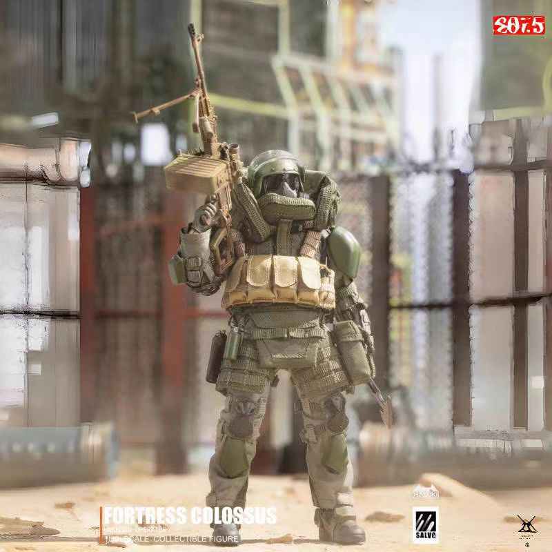 [In Stock] HASUKI 1/12 Black Ops Camouflage Articulated Action Figure Special Forces