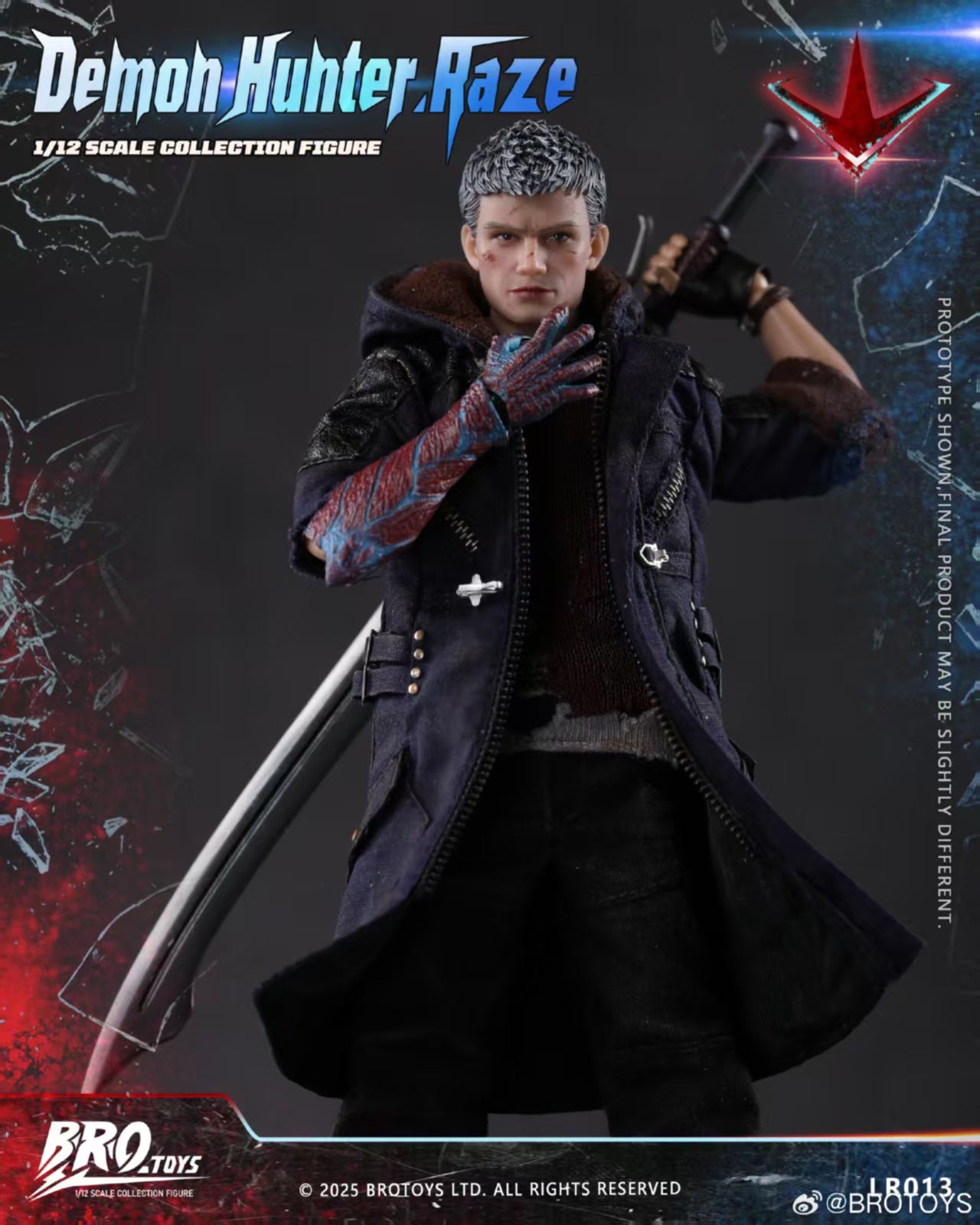 【Pre Order】 BROTOYS Monster Hunter - Razer 1/12 Mobile Doll