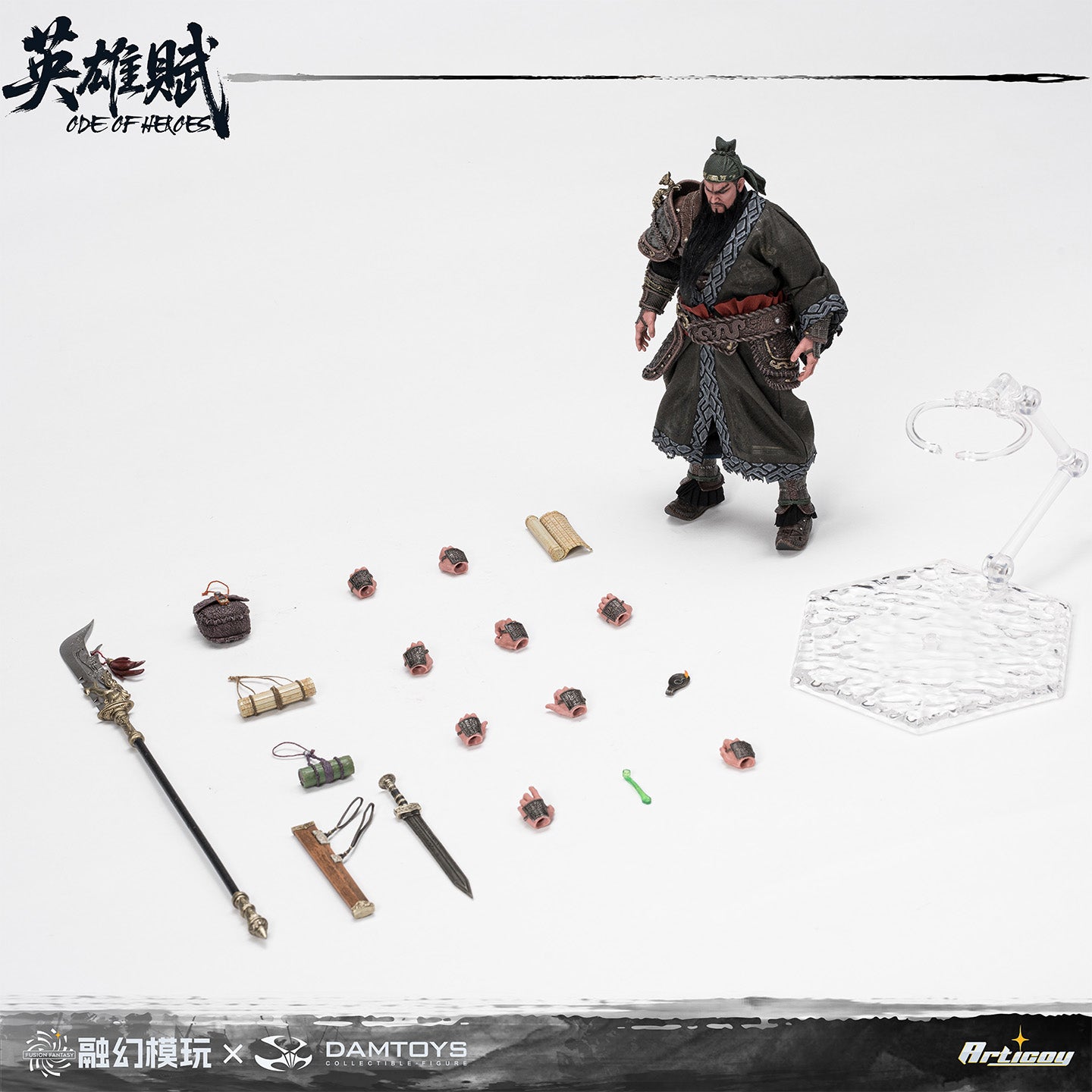 【Pre-Order】Fusion Fantasy Heroes of The Three Kingdoms Guan Yu action figure