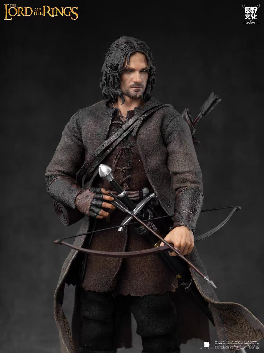 [Pre-Order]Yuanye Culture / Feiwan Toys: *The Lord of the Rings* – Aragorn (1/12 Scale Articulated Figure with Fabric Clothing)