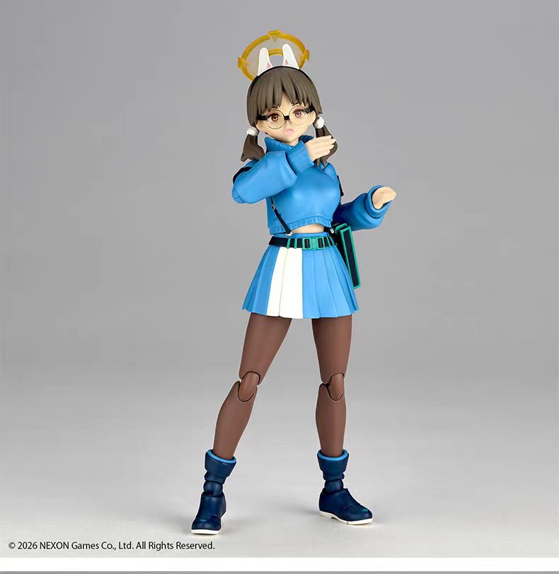 【Pre-Order】 Kaiyodo Revoltech Blue Archive: Moe (Art) – Posable Figure
