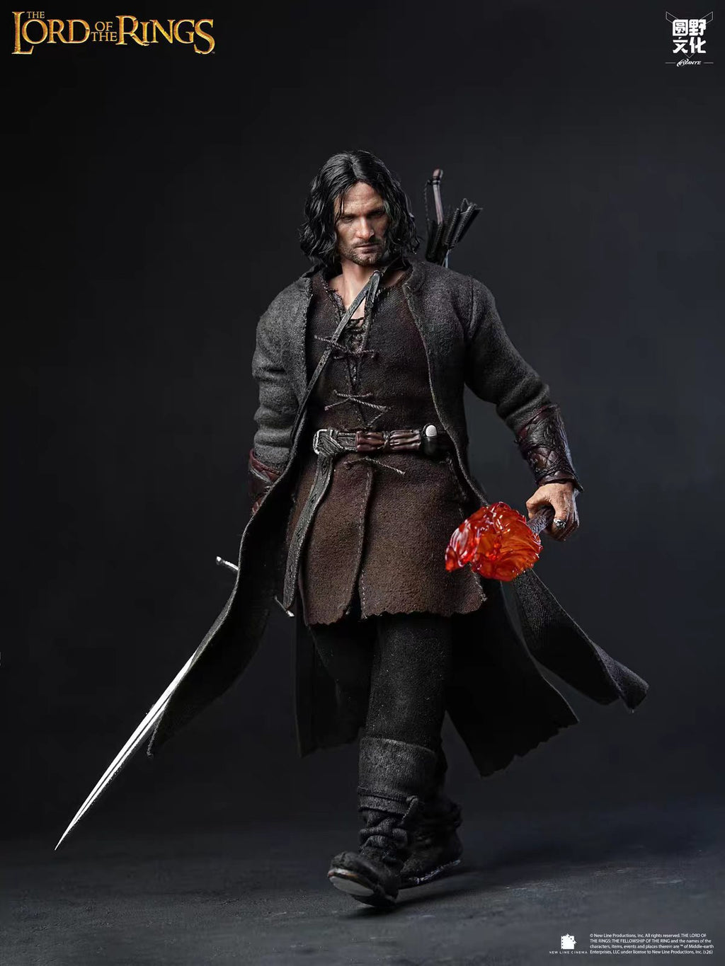 [Pre-Order]Yuanye Culture / Feiwan Toys: *The Lord of the Rings* – Aragorn (1/12 Scale Articulated Figure with Fabric Clothing)