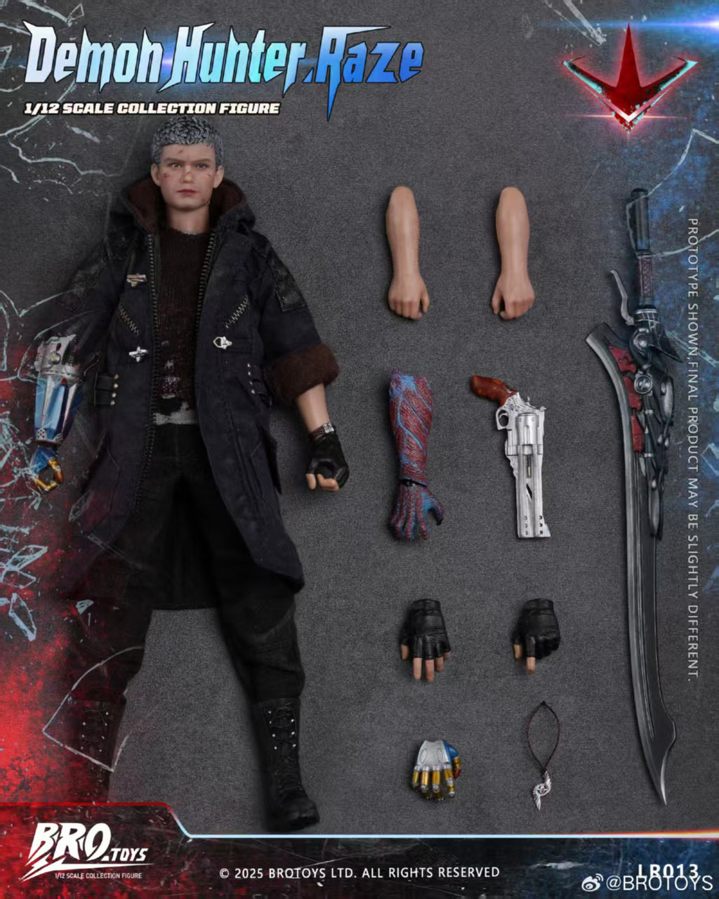 【Pre Order】 BROTOYS Monster Hunter - Razer 1/12 Mobile Doll