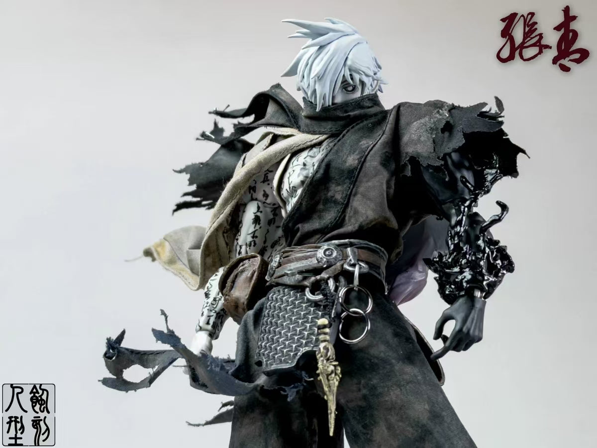 [In Stock] Etched 1/12 Scale Poison Witch Zhang Qing Calligraphy Version Articulated Figure