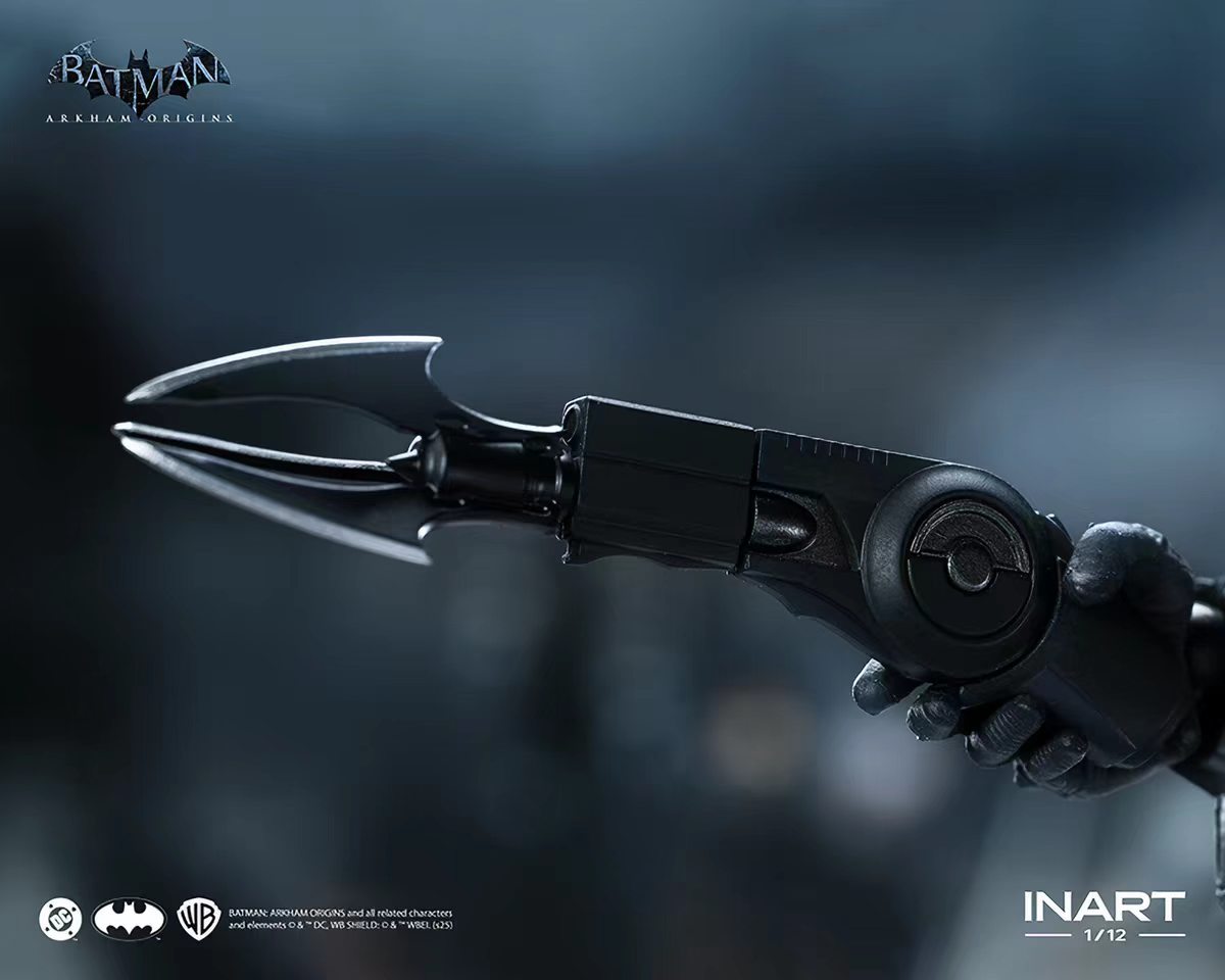 [In Stock] INART Batman: Arkham Origins Batman 1/12 Scale Action Figure&nbsp;
