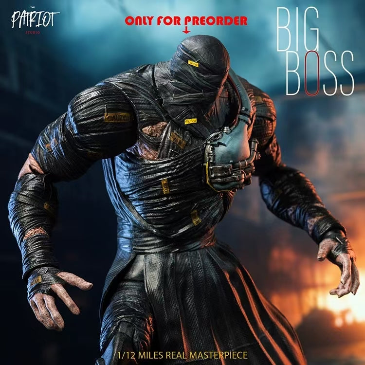 【In Stock】Patriot Studio Biohazard Chaser/BIG BOSS Action Figure