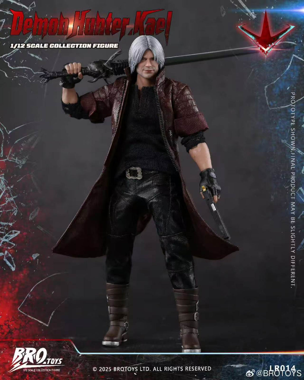 【Pre Order】BROTOYS Demon Hunter Carl 1/12 Mobile Doll