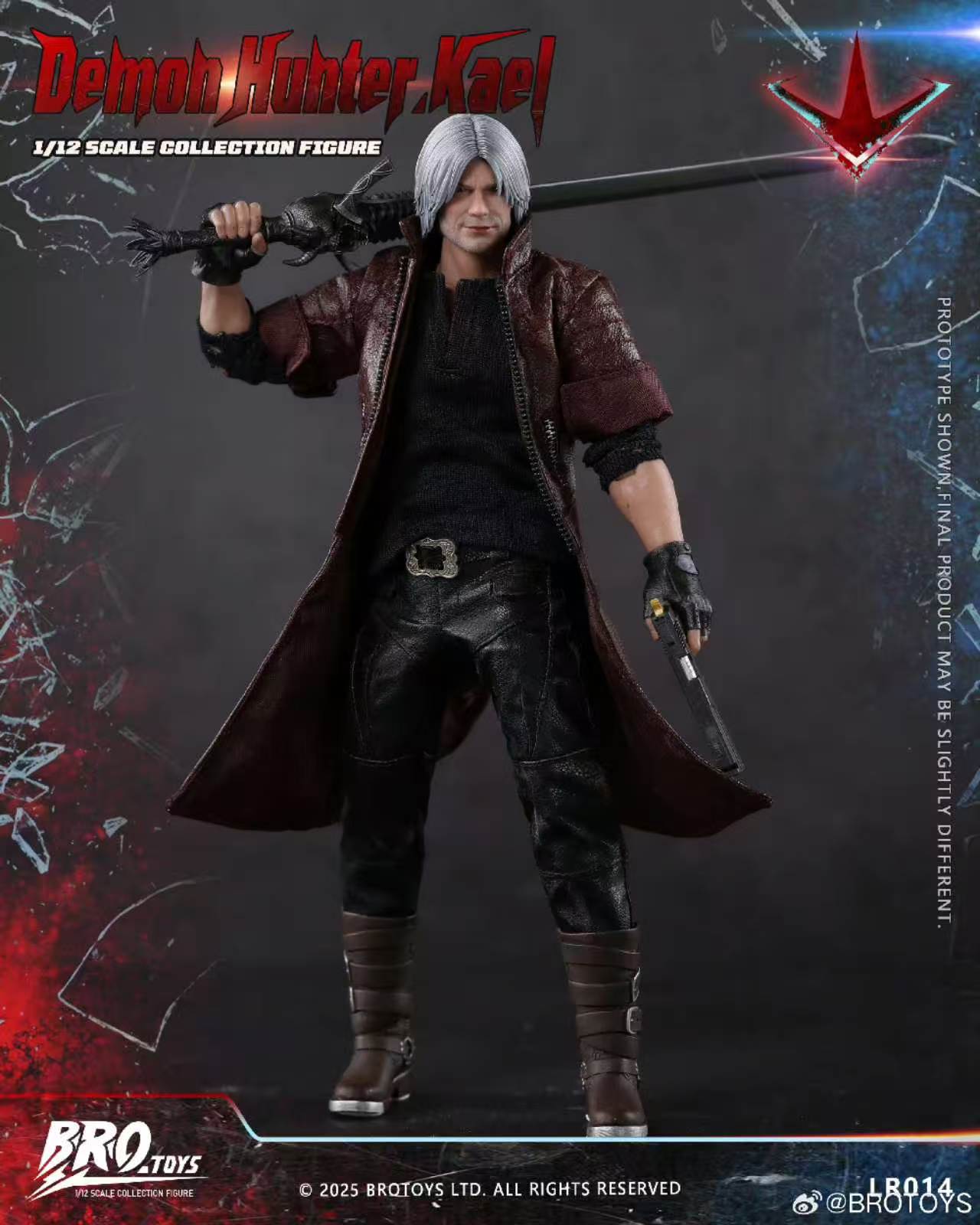 【Pre Order】BROTOYS Demon Hunter Carl 1/12 Mobile Doll