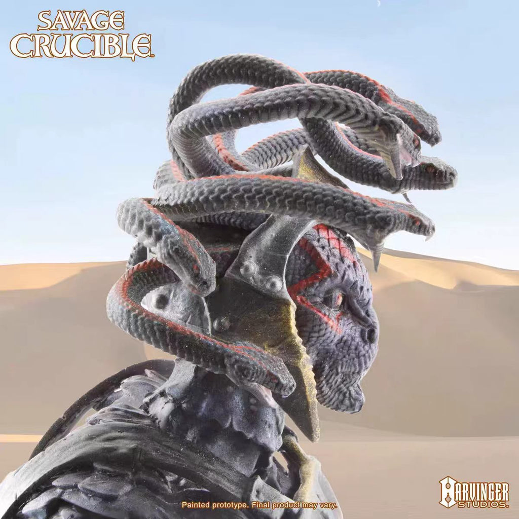 【Pre-Order】Harvinger Studios Savage Forge 4-Wave Khan Snake Man 7-inch Articulated Figure