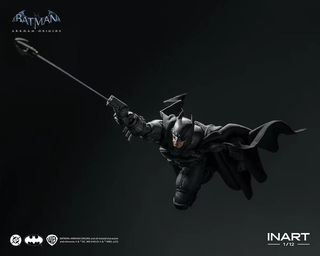 [In Stock] INART Batman: Arkham Origins Batman 1/12 Scale Action Figure&nbsp;
