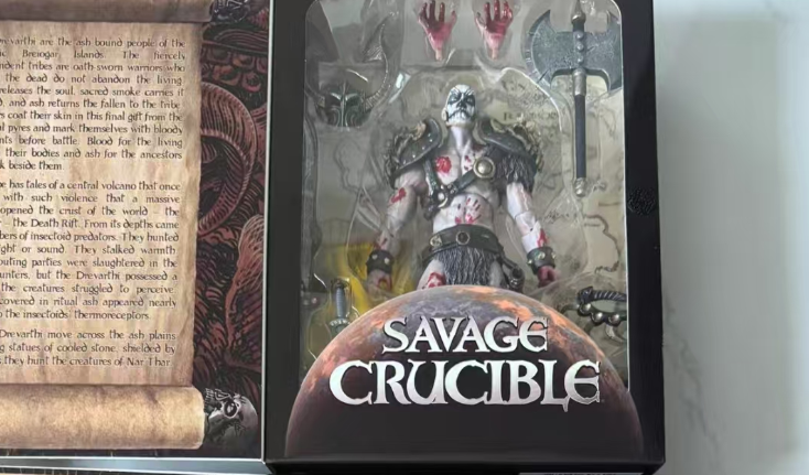 【In Stock】 2026 Shanghai Wonder Festival Exclusive – Savage Forge: Bloody Handprint – Articulated Figure