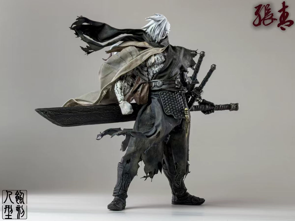 [In Stock] Etched 1/12 Scale Poison Witch Zhang Qing Calligraphy Version Articulated Figure