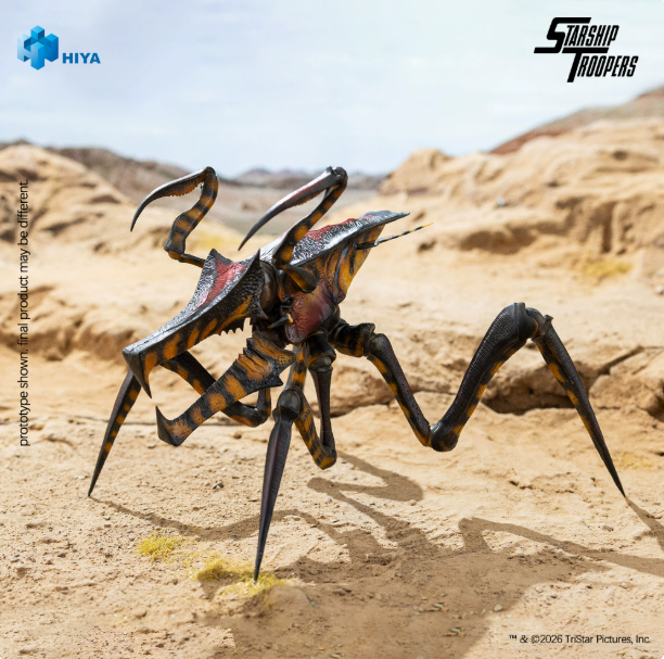 [Pre-Order] HIYA Toys 13.5cm Starship Troopers Warrior Bug Articulated Figure