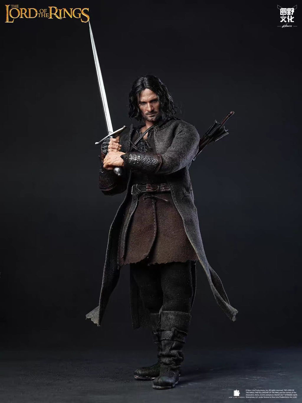 [Pre-Order]Yuanye Culture / Feiwan Toys: *The Lord of the Rings* – Aragorn (1/12 Scale Articulated Figure with Fabric Clothing)