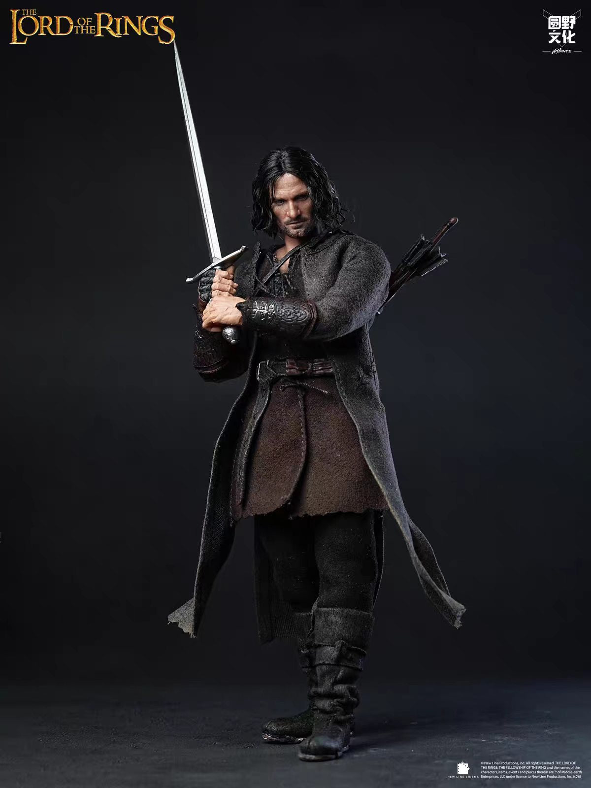 [Pre-Order]Yuanye Culture / Feiwan Toys: *The Lord of the Rings* – Aragorn (1/12 Scale Articulated Figure with Fabric Clothing)