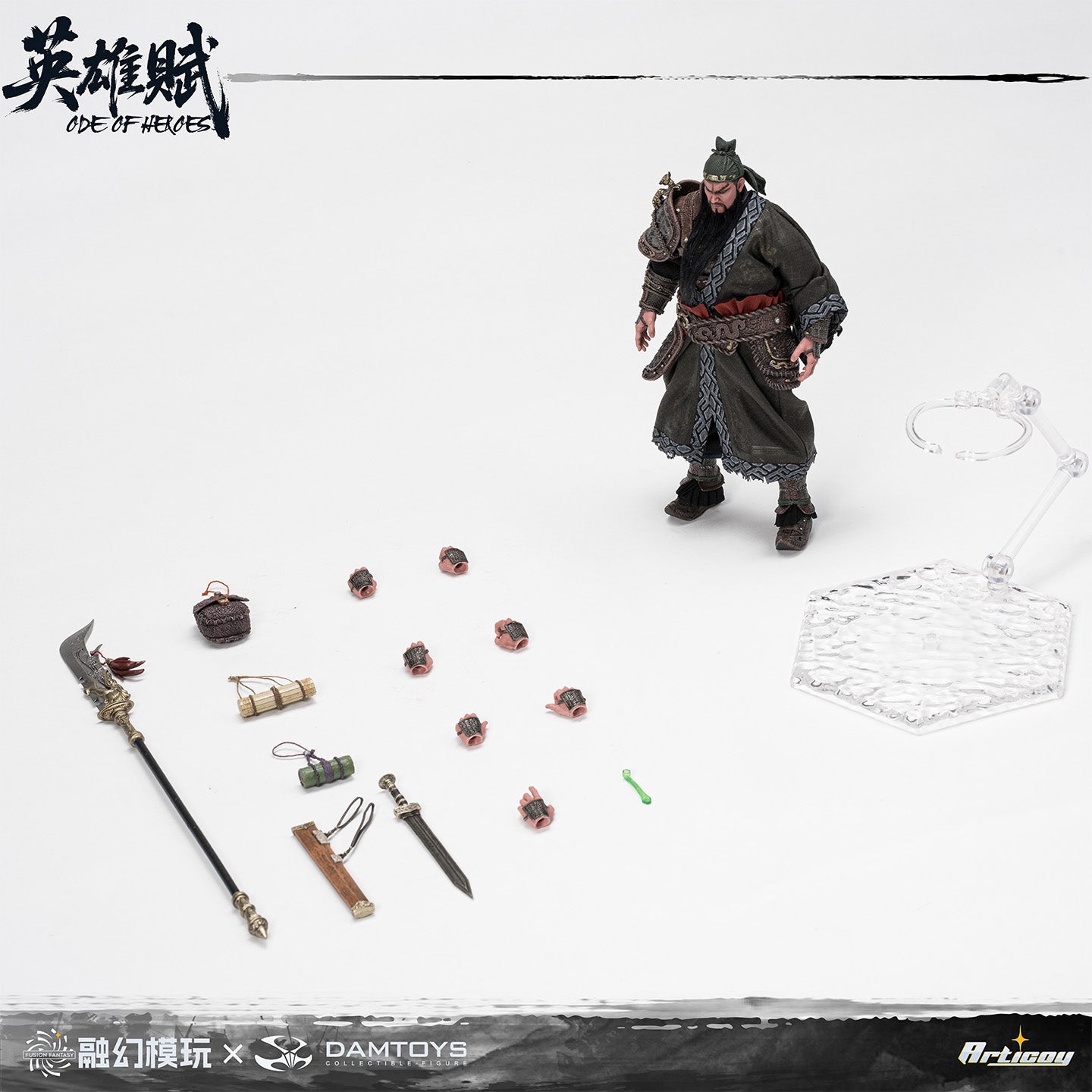 【Pre-Order】Fusion Fantasy Heroes of The Three Kingdoms Guan Yu action figure