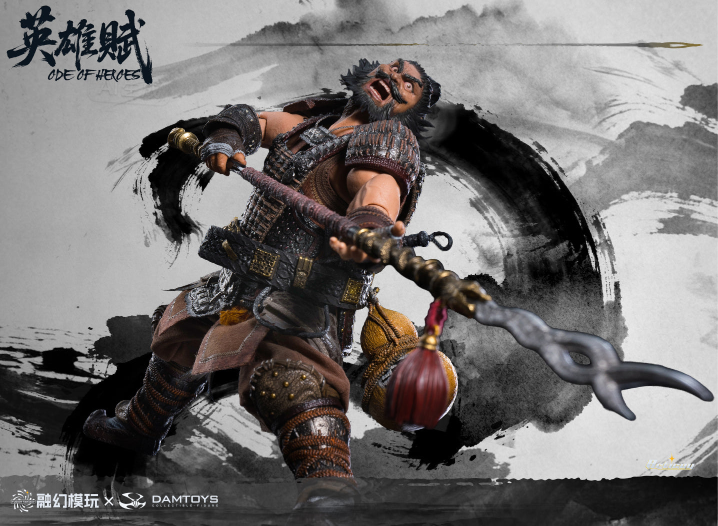 【Pre-Order】Fusion Fantasy Heroes of The Three Kingdoms  Zhang Fei  action figure