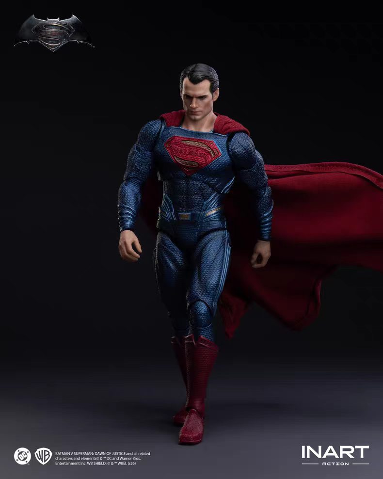 【Pre-Order】INART Action - Batman v Superman: Dawn of Justice - Superman Action Figure
