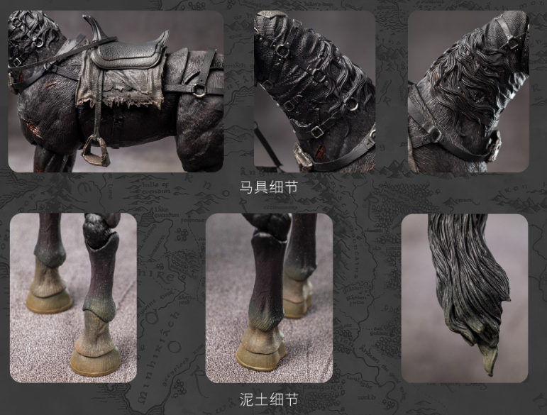 [Pre-Order] NOTTAA XTREME *The Lord of the Rings* – Nazgûl Set (1/12 Scale Articulated Figure with Fabric Clothing)