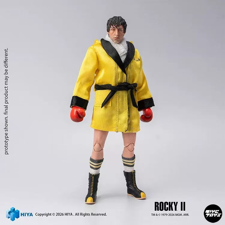 【Pre-Order】HIYA EXQUISITE SUPER Rocky 2 Boxer Version Articulated Figure