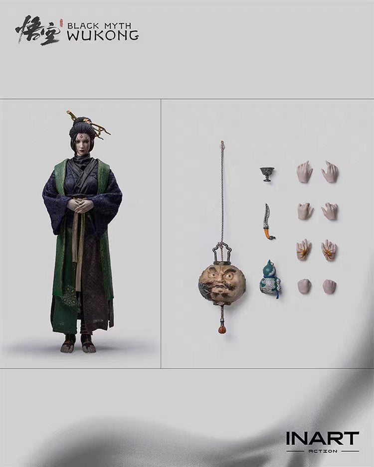 【Pre-Order】INART 1/12 Black Myth: Wukong, Fourth Sister, Spider Demon, MAG G0009 Articulated Figure