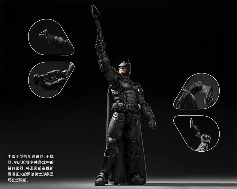 [In Stock] INART Batman: Arkham Origins Batman 1/12 Scale Action Figure&nbsp;