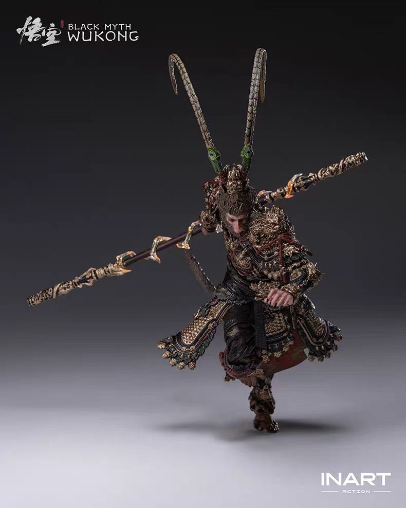 【Pre-Order】INART Action Black Myth: Wukong Great Sage Golden Armor Set 1/12 Scale Articulated Figure