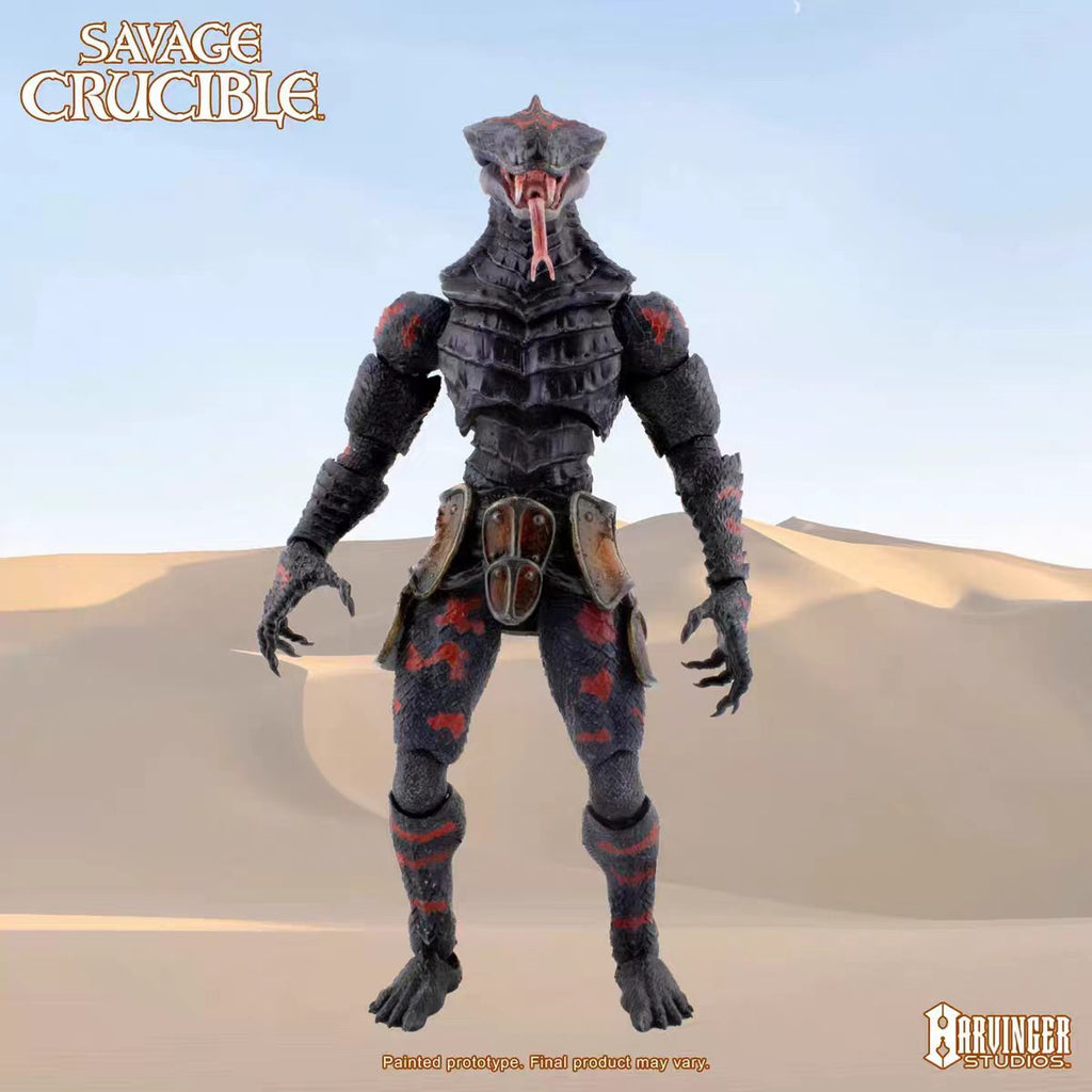 【Pre-Order】Harvinger Studios Savage Forge 4-Wave Khan Snake Man 7-inch Articulated Figure