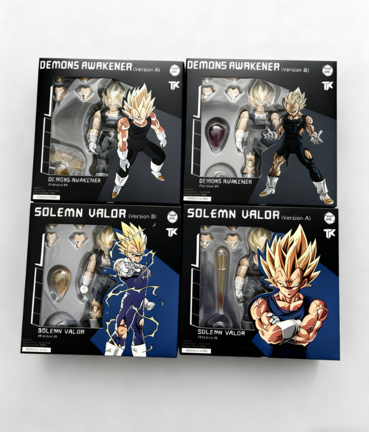 【Instock items】Black Hole x TK Collaboration Battle-Damaged Vegeta 3.0 Super Saiyan Vegeta - Restored Version&nbsp;