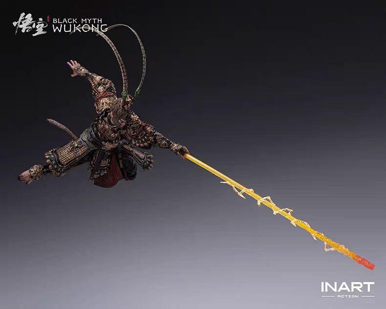 【Pre-Order】INART Action Black Myth: Wukong Great Sage Golden Armor Set 1/12 Scale Articulated Figure