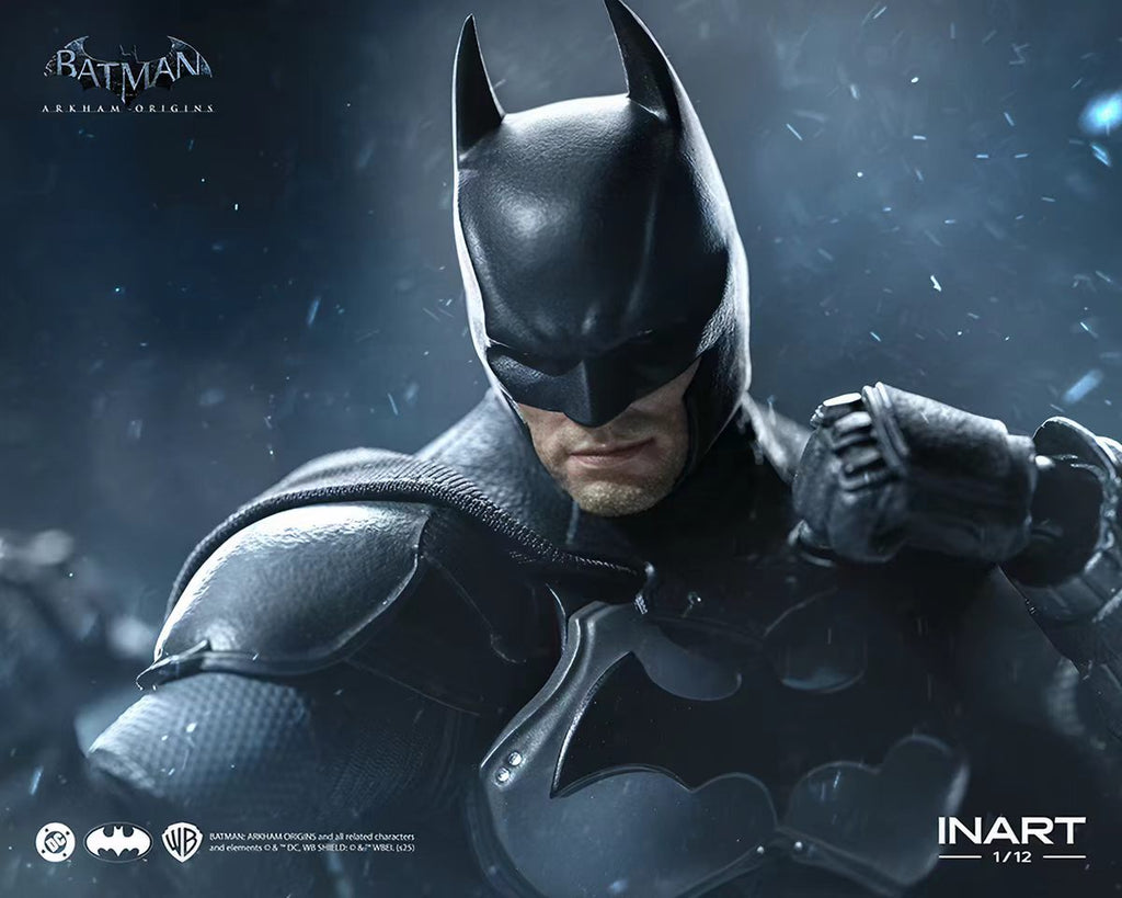 [In Stock] INART Batman: Arkham Origins Batman 1/12 Scale Action Figure&nbsp;
