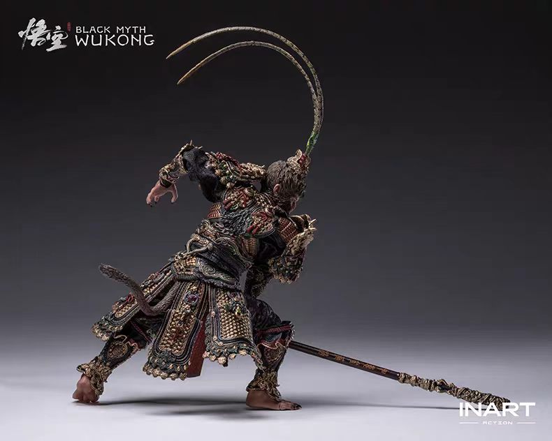 【Pre-Order】INART Action Black Myth: Wukong Great Sage Golden Armor Set 1/12 Scale Articulated Figure