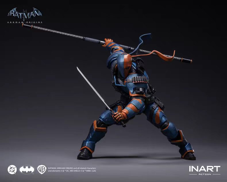 【Pre-Order】INART Action - Batman: Arkham Origins - Deathstroke Articulated Figure