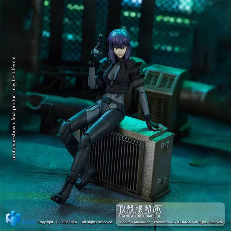 【Pre-Order】Haiya Toys 1/12 Ghost in the Shell: Motoko Kusanagi Combat Suit Version ESG0203