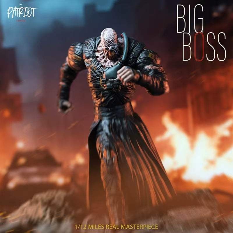 【In Stock】Patriot Studio Biohazard Chaser/BIG BOSS Action Figure