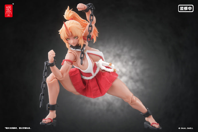 【Pre order】 Snail Shell 1/12 Ghost Witch Second Daughter Red Leaf Mobile Doll