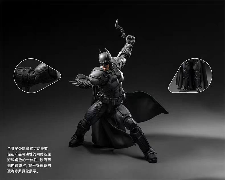 [In Stock] INART Batman: Arkham Origins Batman 1/12 Scale Action Figure&nbsp;