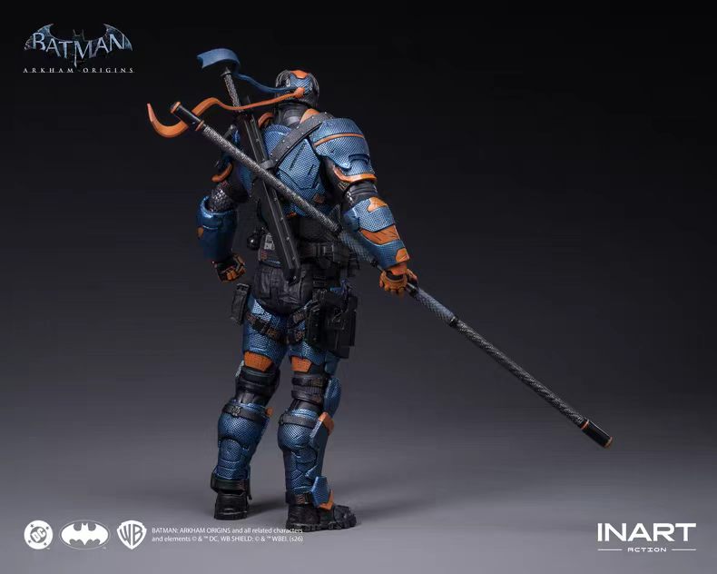 【Pre-Order】INART Action - Batman: Arkham Origins - Deathstroke Articulated Figure