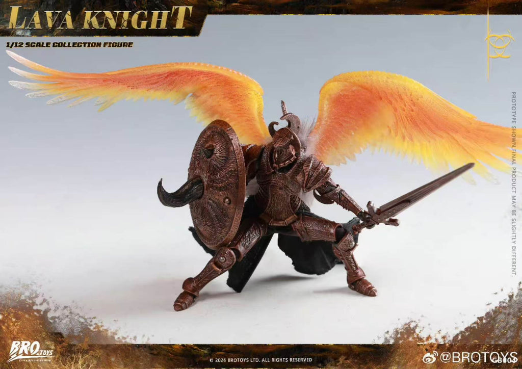 【Pre Order】 BROTOYS Lava Knight 1/12 Mobile Doll