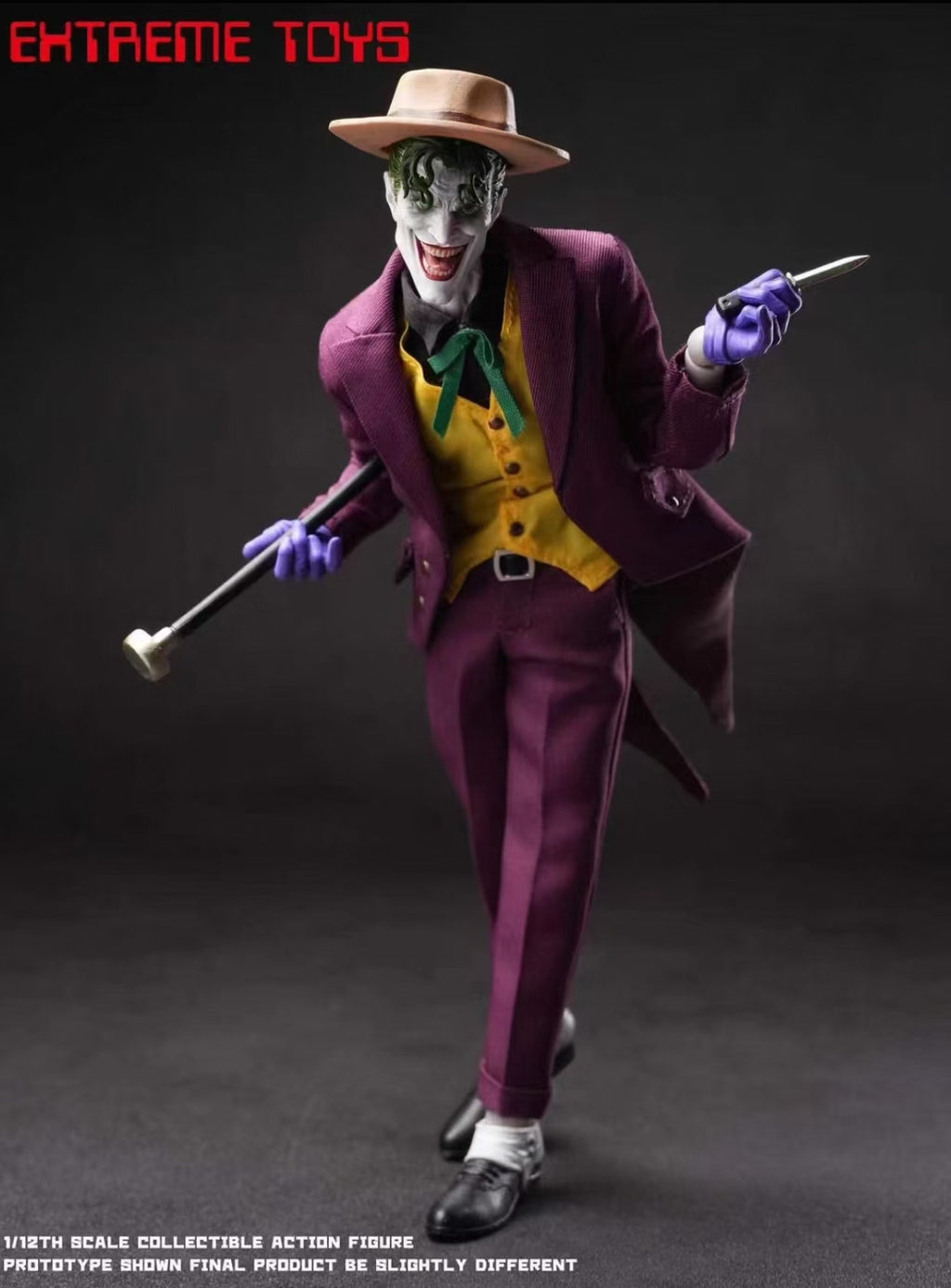 【Pre-Order】EXTREME TOYS 1/12 Deadly Joke Joker EX004
