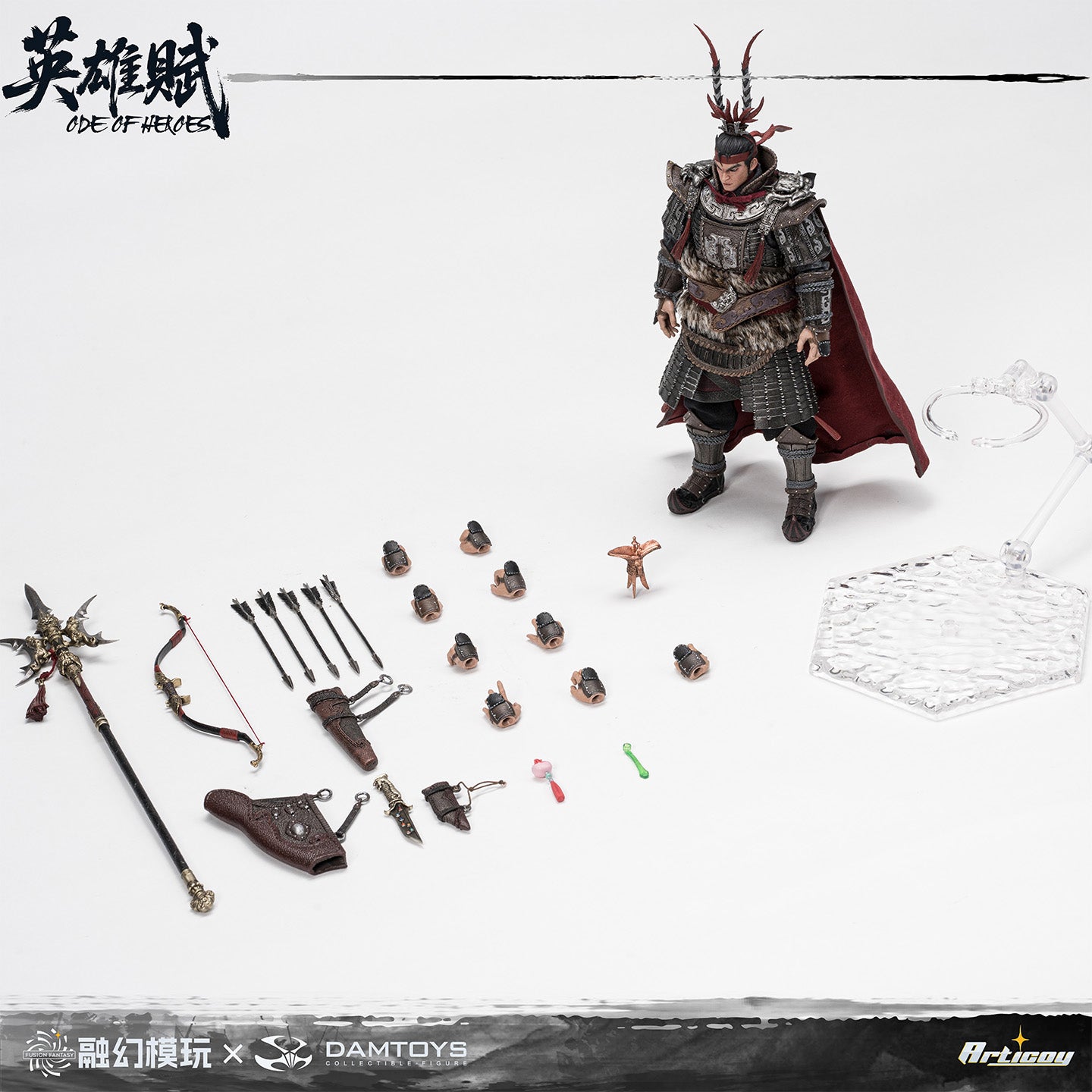 【Pre-Order】Fusion Fantasy Heroes of The Three Kingdoms Lvbu action figure