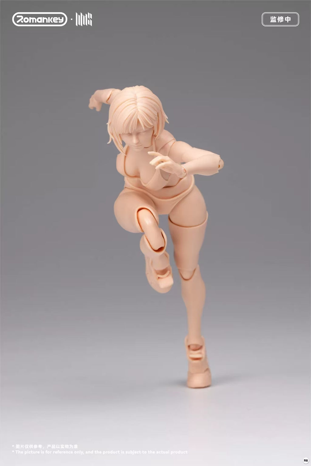 【Pre-Order】Romankey UMS004 1/12 Super Articulated Female Body Mia (Unpainted)