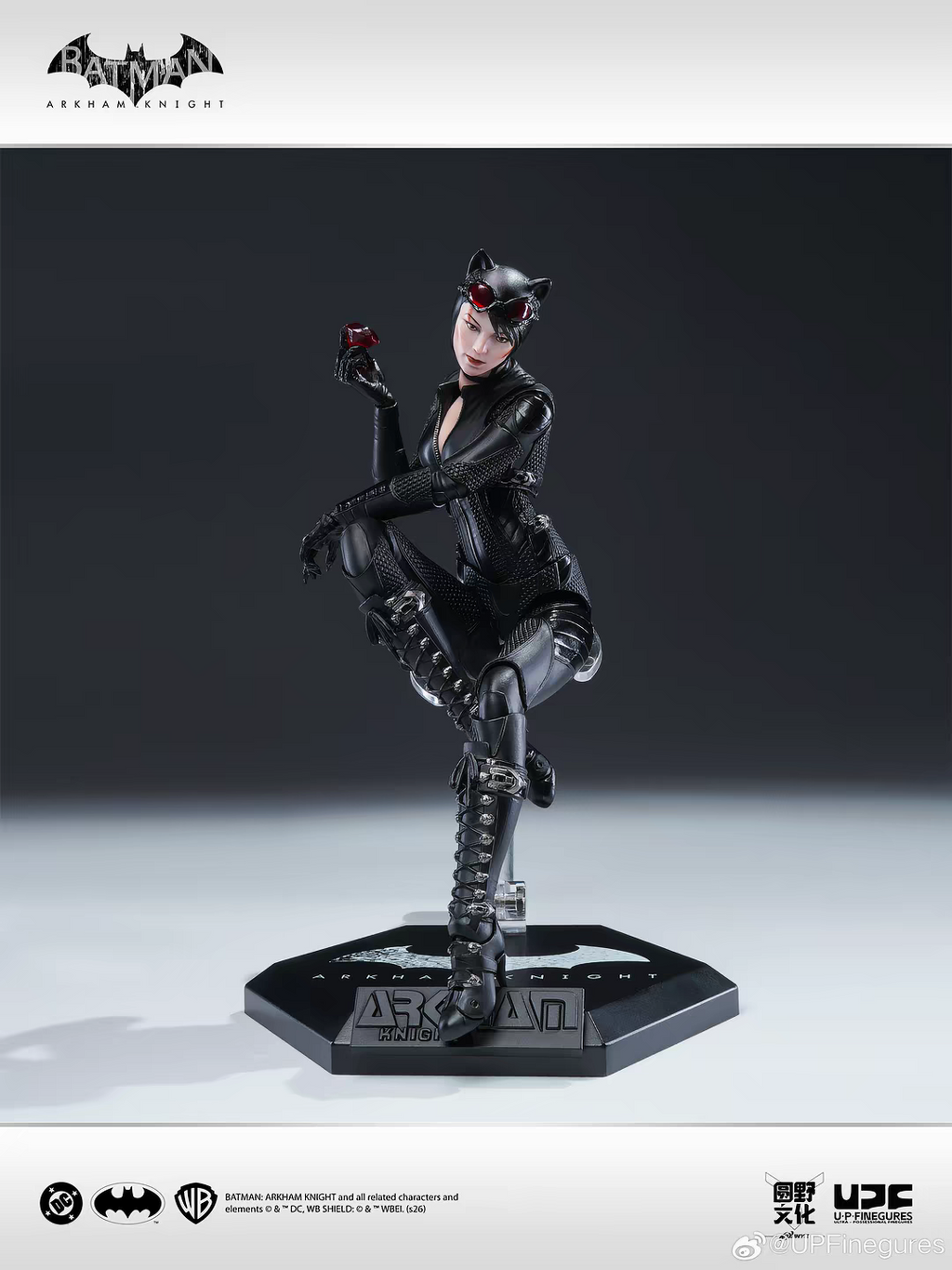 [Pre-order] Yotenno Culture &amp; Ryohin Keikaku Arkham Knight Catwoman 1/12 Scale Figure
