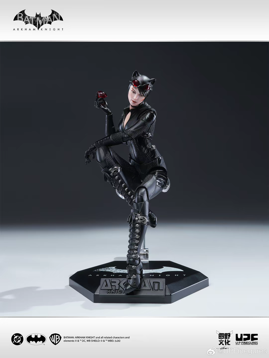 [Pre-order] Yotenno Culture &amp; Ryohin Keikaku Arkham Knight Catwoman 1/12 Scale Figure