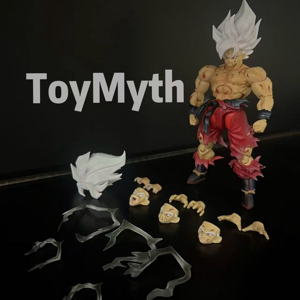 [Pre sale]N&amp;T Dragon Ball Shf Super Series Weekly Color Goku Battle Damage 3.0 Elemental Mobile