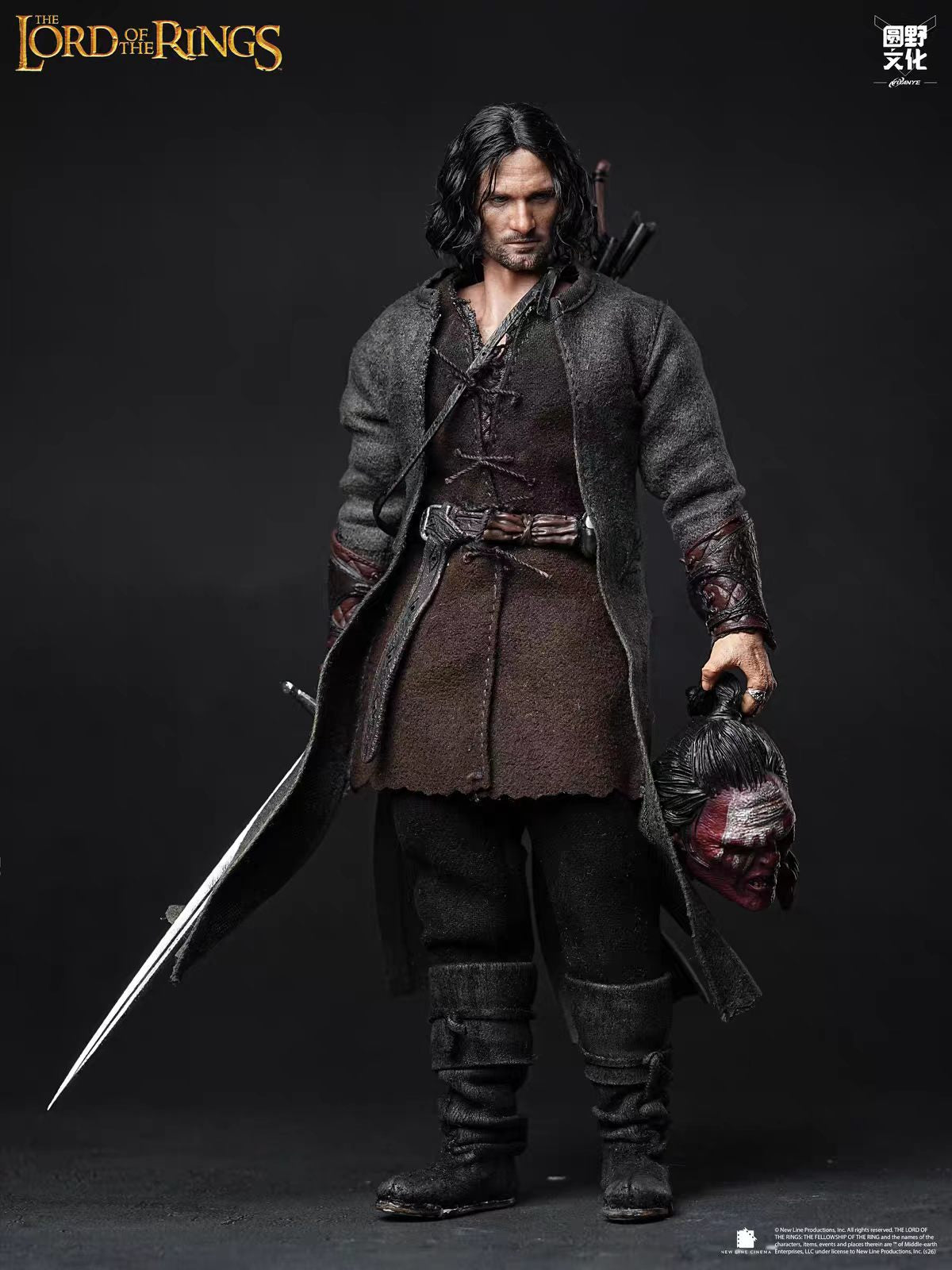 [Pre-Order]Yuanye Culture / Feiwan Toys: *The Lord of the Rings* – Aragorn (1/12 Scale Articulated Figure with Fabric Clothing)