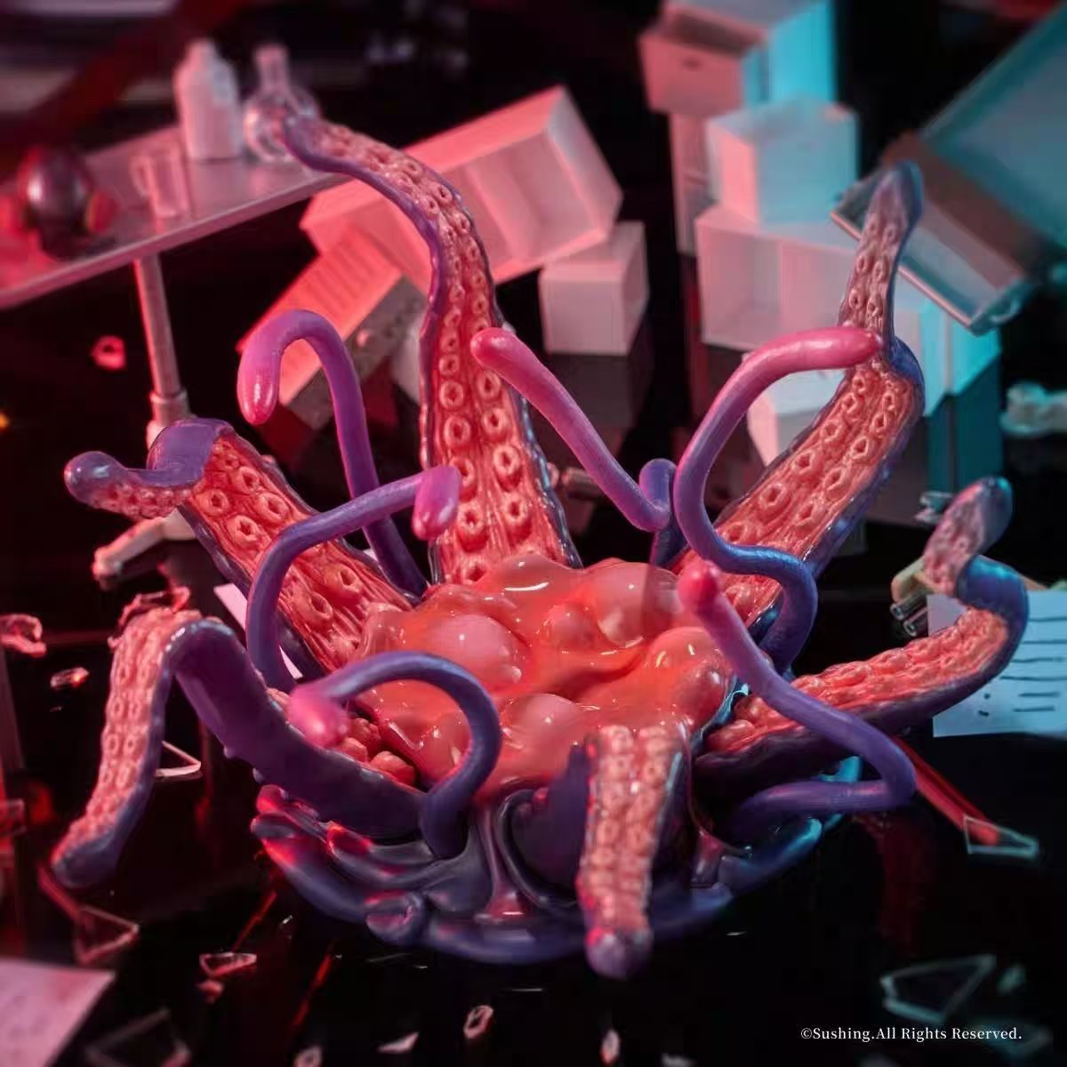 【Instock items】SushingArticulated Base Series UBC-404: Adult Ver. & Larva Ver. from