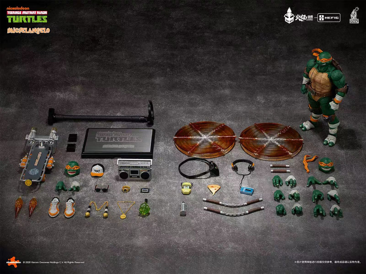 【Pre-Order】HEATBOYS Teenage Mutant Ninja Turtles: Michelangelo Figure