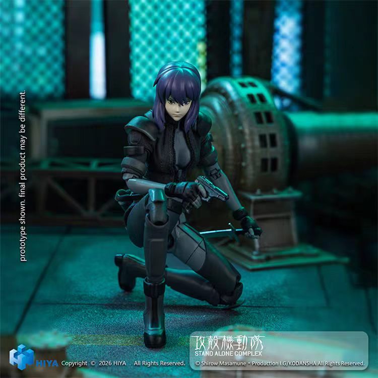 【Pre-Order】Haiya Toys 1/12 Ghost in the Shell: Motoko Kusanagi Combat Suit Version ESG0203