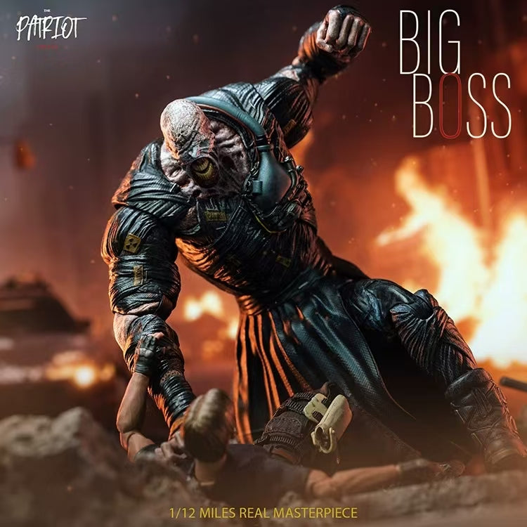 【In Stock】Patriot Studio Biohazard Chaser/BIG BOSS Action Figure